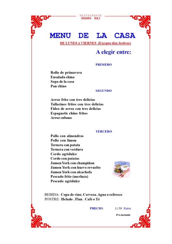 Menú 2024